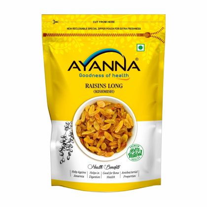 Ayanna Raisins (Kishmish) Long 250gm