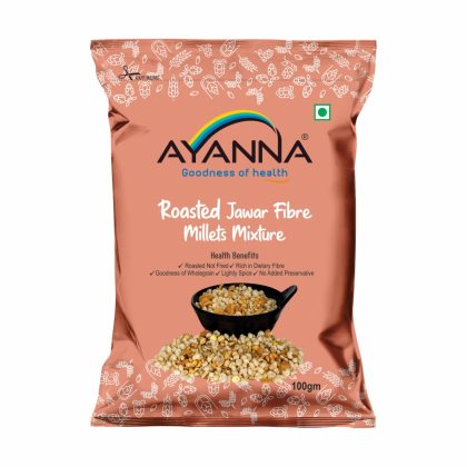 Roasted Jawar Fiber Millets Mixtures100g